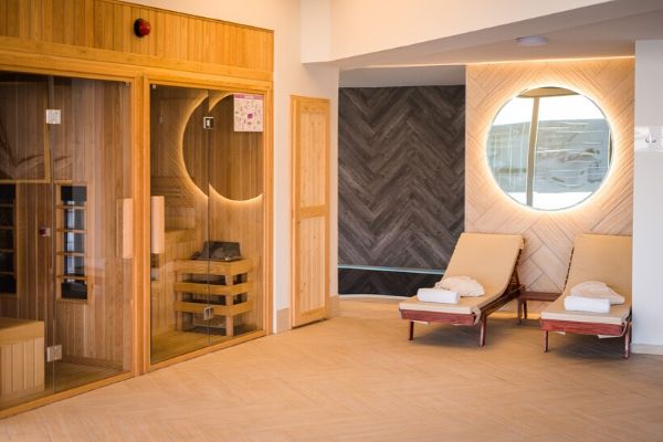 Finska i infra crvena sauna